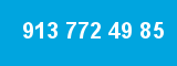 913 772 49 85 913 772 49 85